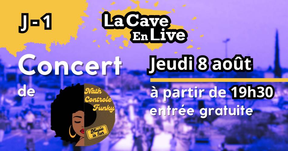 La Cave en  Live Concert de Nath Contrôle Funky@Maison Sérina