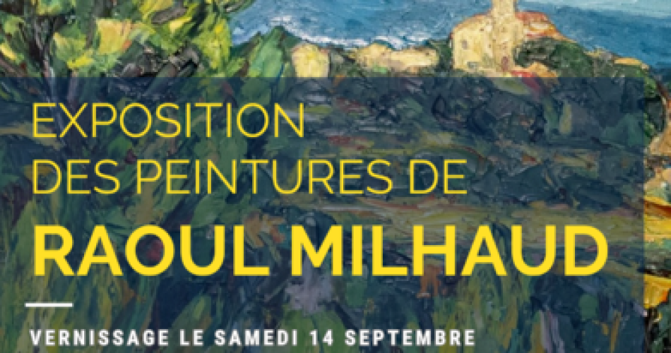 Exposition des peintures de Raoul Milhaud@Médiathèque Gadagne