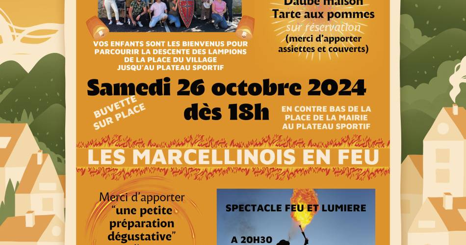 **Postponed** Les Marcellinois en feu - Les Automnales en Vaison Ventoux@Les Automnales en Vaison Ventoux