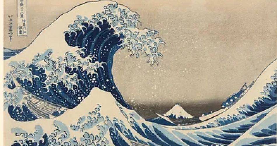 Rencontres de l'Histoire de l'Art 4ème édition@Hatsushika Hokusai, La Grande Vague, 1830/33, 25.4 × 37.6 cm -  Art Institute Chicago - Clarence Buckingham Collection - Réf. 1925.3245