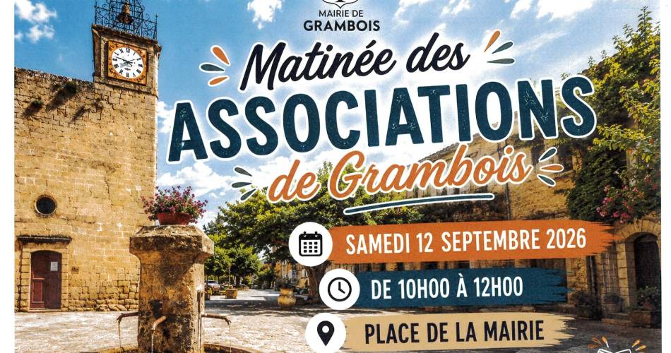 Matinée des Associations à Grambois@Matinée des Associations à Grambois_Grambois