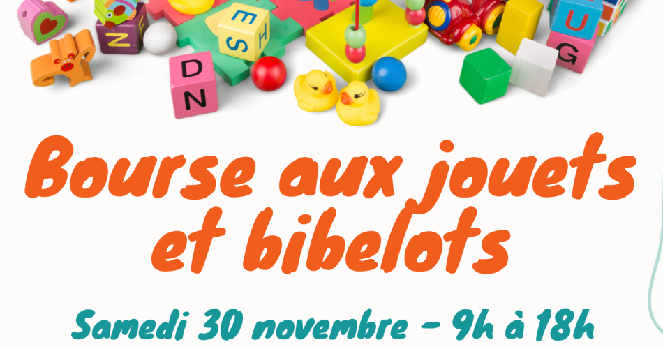 Bourse aux jouets@©mairie Entraigues-sur-la-Sorgue