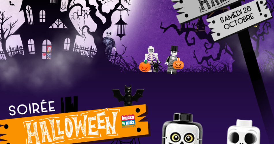 Soirée Halloween chez Bricks 4 Kidz@©Bricks 4 Kidz