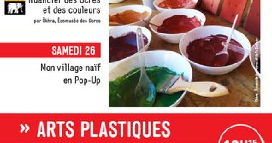 Micro-Folie : Arts Plastiques / Nuancier des ocres et des couleurs@Ville de Mazan