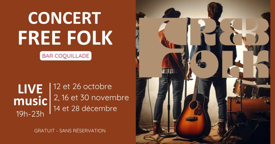 Concert Bar Coquillade - Free Folk@Coquillade Provence