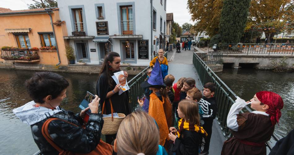 Chasses aux trésors d'Halloween : Sabrina la Sorcière@Isle sur la Sorgue Tourisme - Julien Abellan