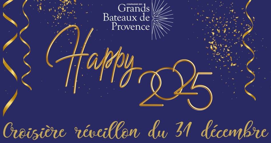 December 31st New Year's Eve Cruise@©Grands bateaux de Provence