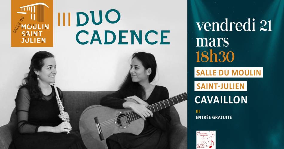 Duo Cadence, flûte et guitare@Ville de Cavaillon