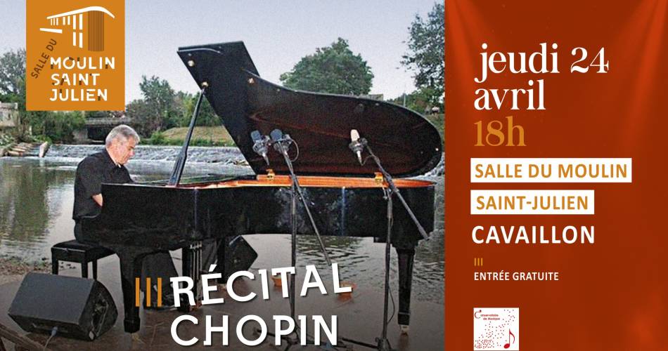 Récital Chopin avec Thomas Girard - piano solo@Ville de Cavaillon