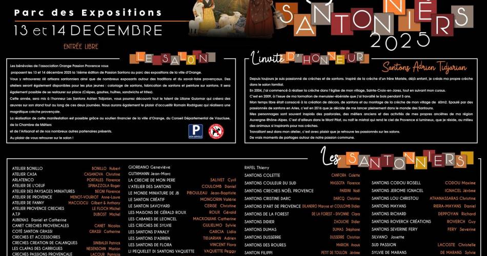 Salon van de Santonniers@Passion santons Provence