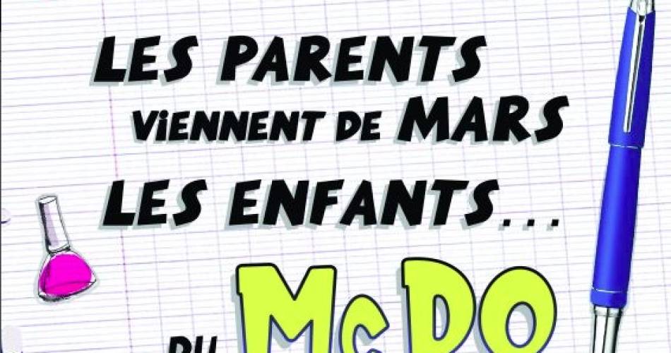 Les parents viennent de Mars et les enfants du McDo@©Théâtre Le Paris