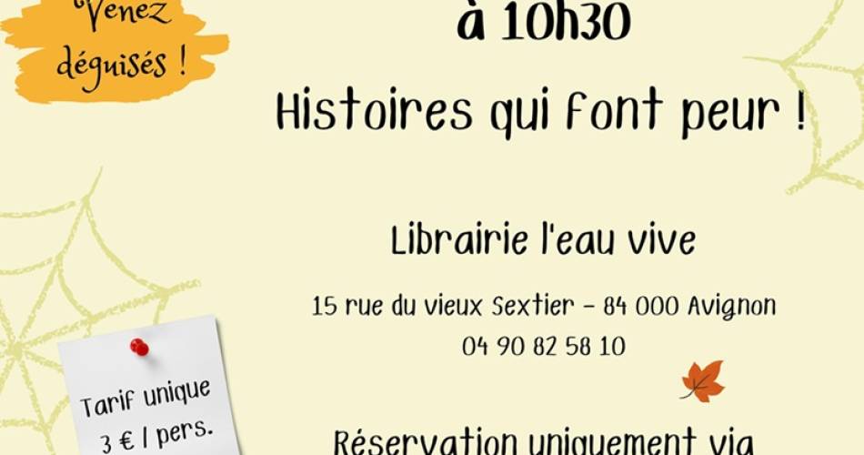 Histoires qui font peur@©Aude raconte