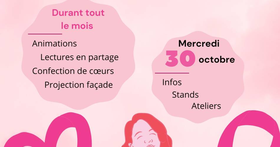 Octobre Rose : Lecture et partage avec Arlequin et Compagnie@Mairie de Malaucène