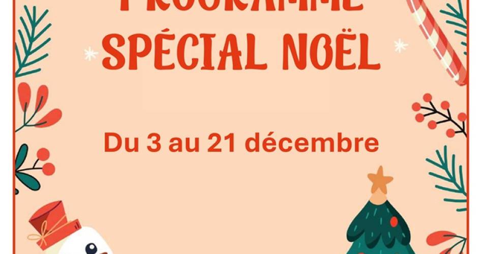 Programme spécial Noël dans les bibliothèques@©Avignon Bibliothèques