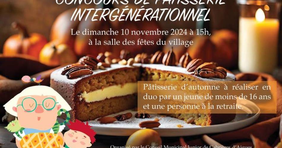 Concours de pâtisserie intergénérationnel@Concours de pâtisserie intergénérationnel