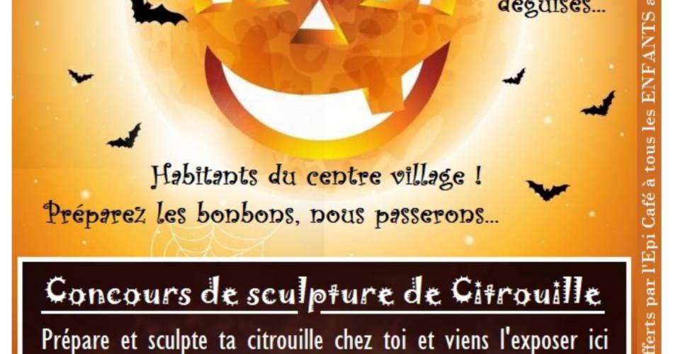 Soirée Halloween et concours de Citrouilles@Mairie Le Barroux