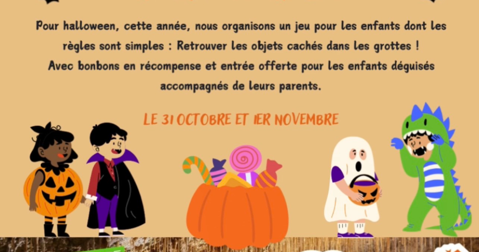 Halloween aux Grottes de Thouzon@Grottes de Thouzon