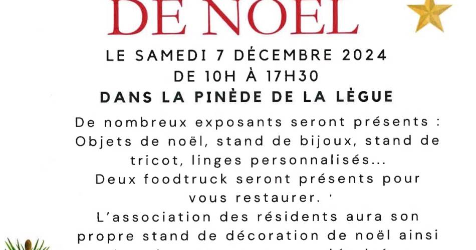 Marché de Noël de la Lègue@Association les Amis du Pôle Gériatrique