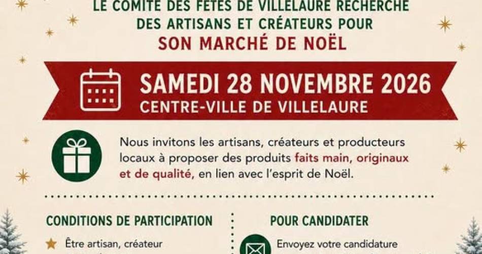 Marché de Noël à Villelaure@Marché de Noël à Villelaure_Villelaure