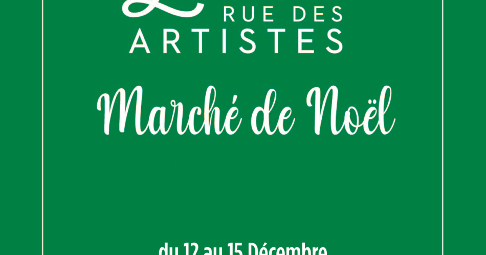 Marché de Noel - La rue des Artistes de SCAD Lacoste@SCAD