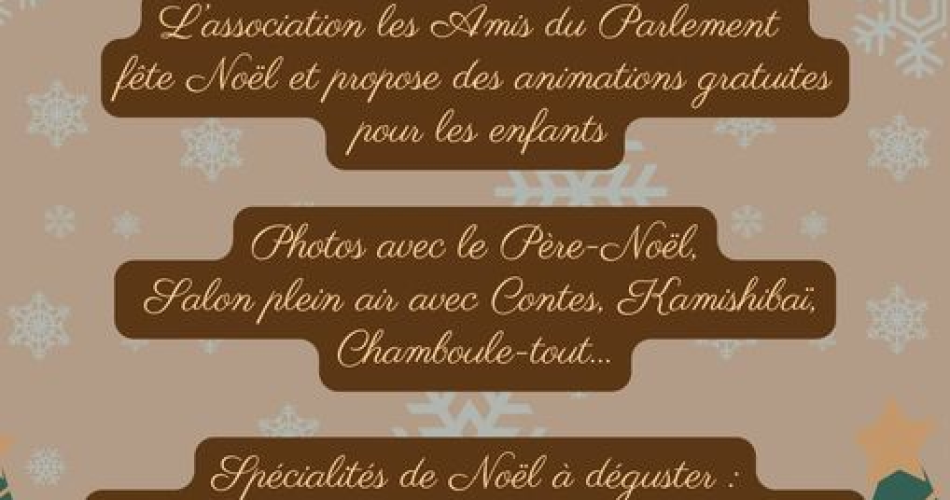 L'association Les Amis du Parlement fête Noël@© Les Amis du Parlement