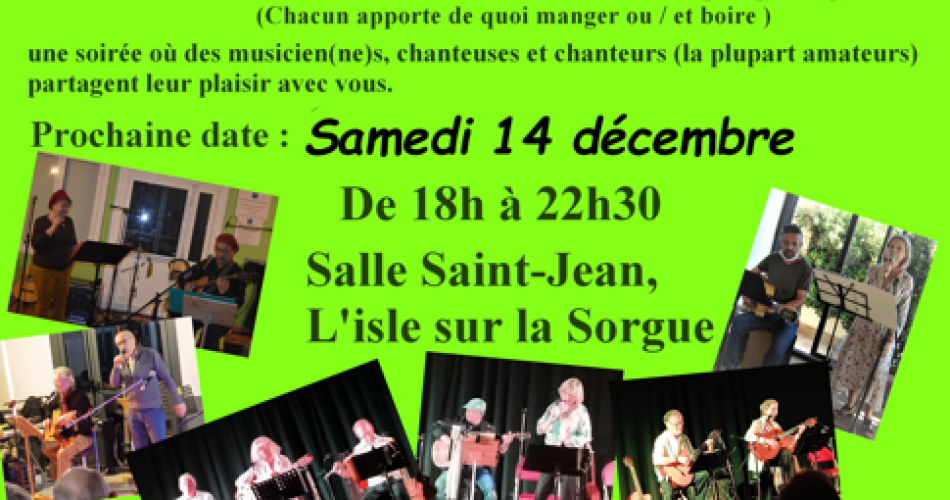 Soirée musicale@Musique en Pays des Sorgues