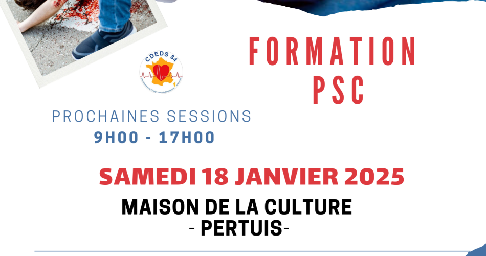 Formation secourisme PSC@cdeds84