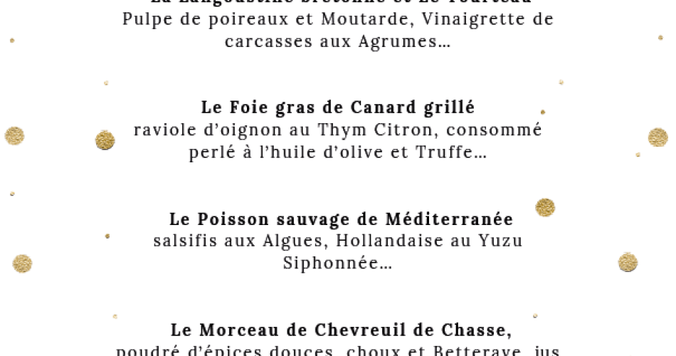 New Year's Eve dinner at Mère Germaine@© La Mère Germaine