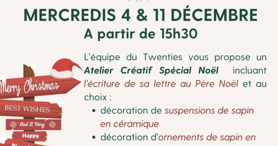 Ateliers Créatifs de Noël chez Twenties@Twenties