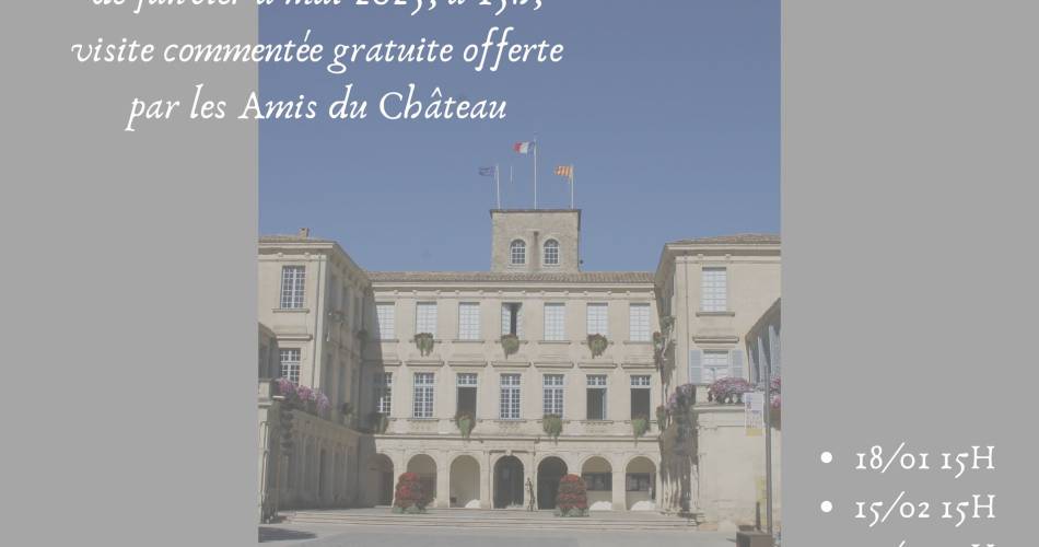 Visite commentée gratuite du Château@Mairie de Valréas