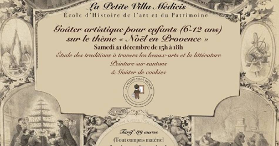 Goûter artistique La Petite Villa Médicis@©La Petite Villa Médicis