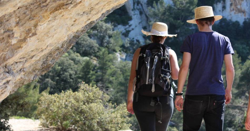 ROBION - Rochers de Baude et Crane de Colombier@©Camille Vinson - PNR Luberon