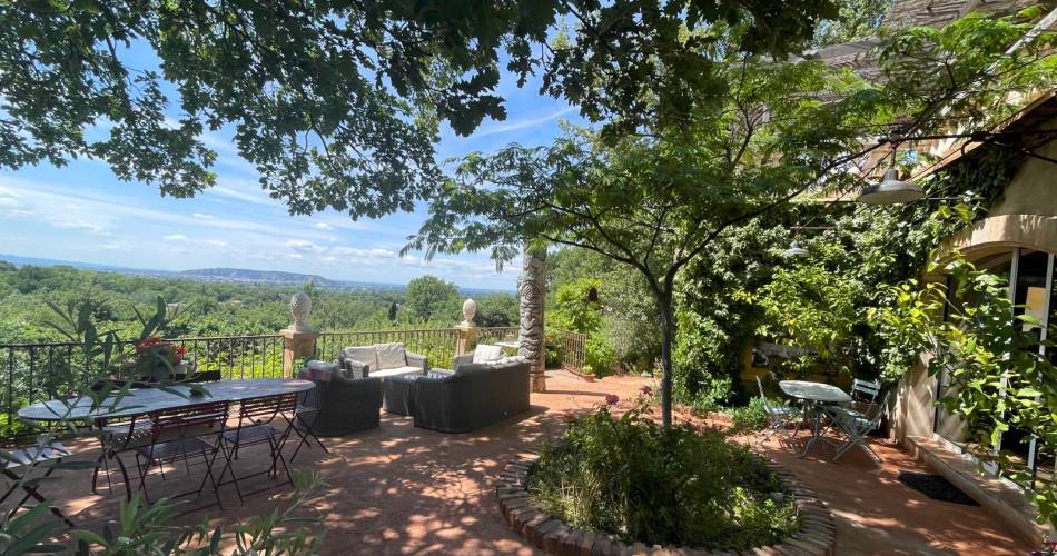 Domaine Les Félibres: location villa avec piscine chauffée- rent luxury house (Provence, Le Luberon)@RAMIREZ