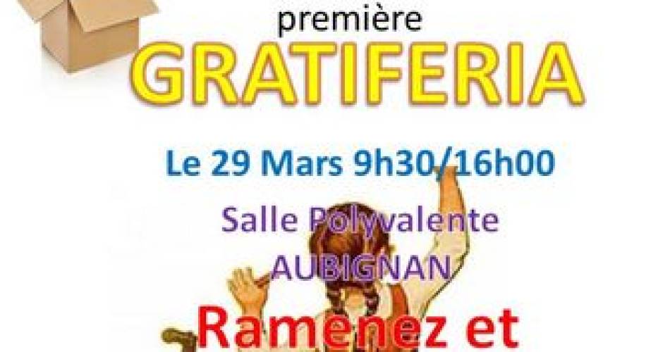 Gratiféria@Asso Pour 1 Instant