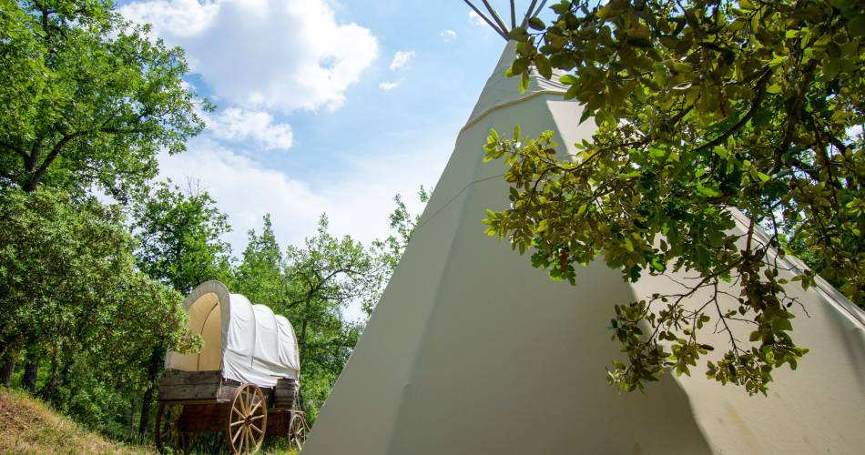 Camping Le Colorado@Amandine Naulin © Office de Tourisme Pays d'Apt Luberon