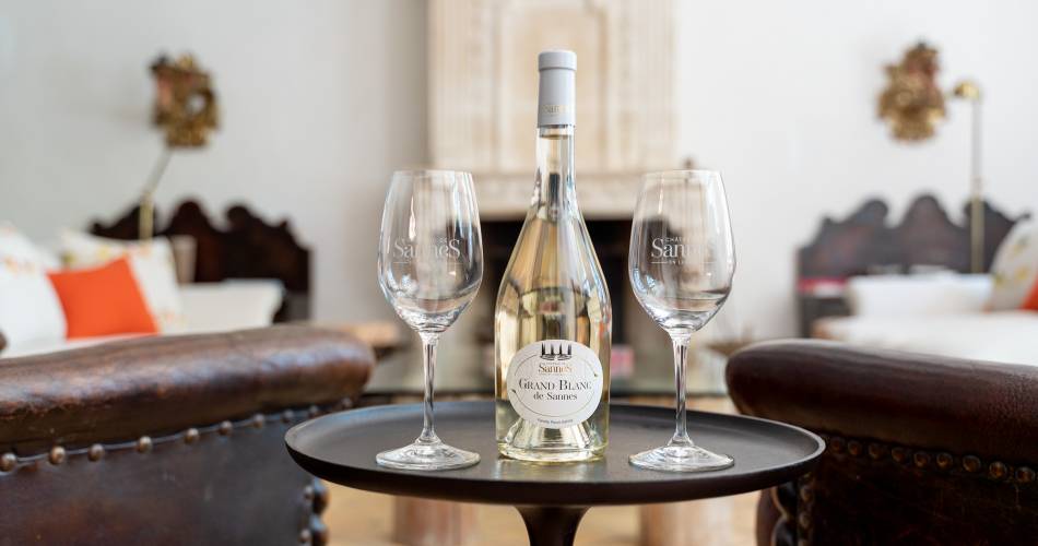 De la vigne au verre au Château de Sannes@De la vigne au verre au Château de Sannes