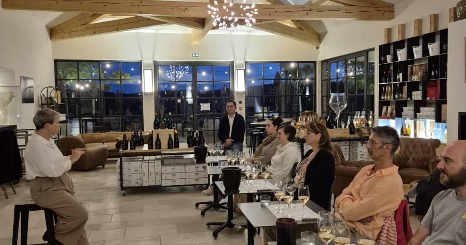 Cellar Tour and Wine Tasting at Château de Sannes@Atelier dégustation