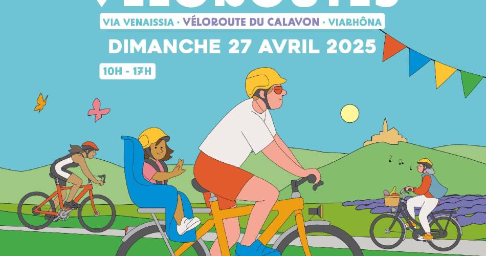 La Grande Fête des Véloroutes@Département du Vaucluse