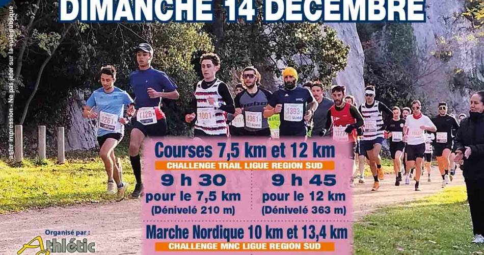 Éco Trail de Noël@Athlétic Sport Cavaillonnais