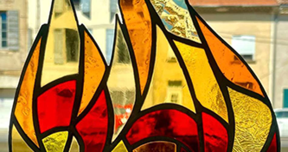 Exposition Vitrail le mouvement@Ville de Sorgues