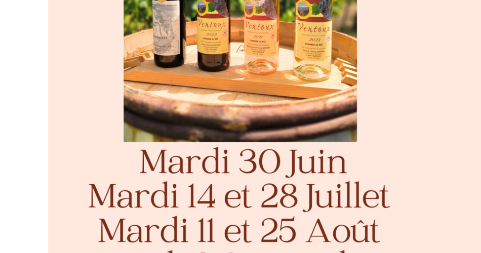 Apéritif accords mets & vins@Domain du Vas