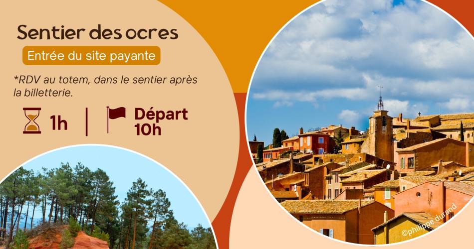 Visite guidée du Sentier des Ocres@Mairie de Roussillon-Ôkhra