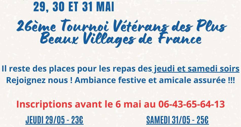 26. Veteranenturnier der 