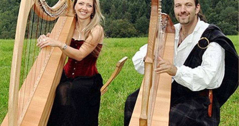 Les Ferréofolies - Harpes et accordéon@© Ferréofolies
