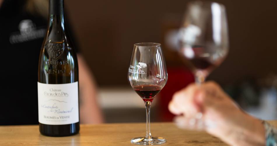 Walk and Tasting at the heart of Dentelles de Montmirail@Château La Croix des Pins / Domaine de Cassan