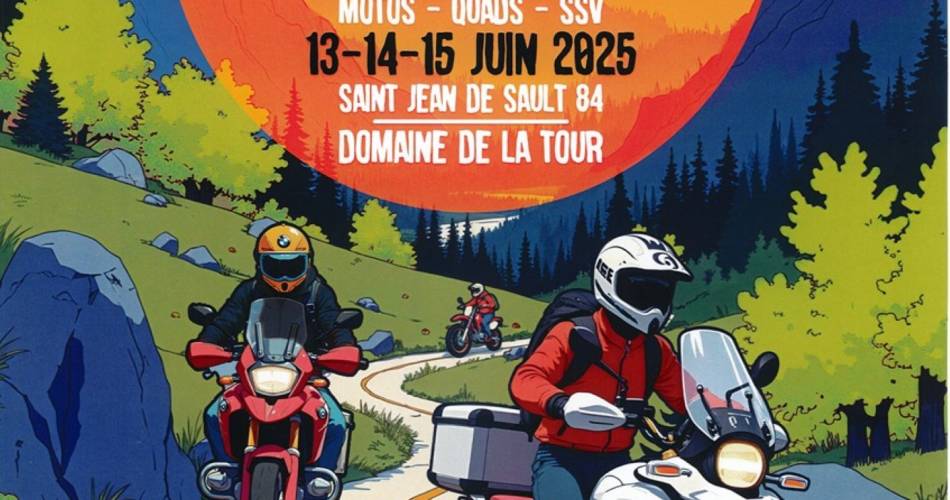 Le salon de la randonnée motorisée au Domaine de la Tour@©Amistat Adventure