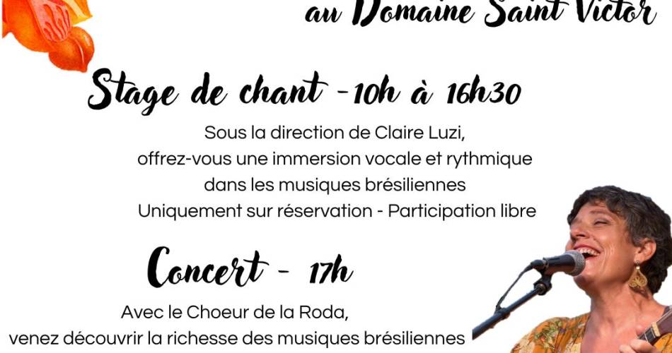 Stage de chant à la Tour d'Aigues@Domaine Saint Victor