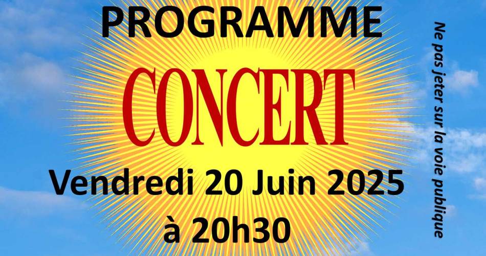 Concert annuel de la chorale 