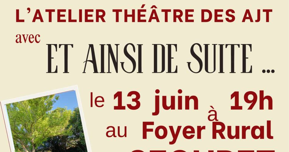 Der Theaterworkshop der AJT@L'atelier théâtre des AJT_Séguret