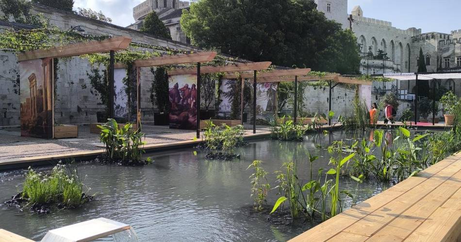 Vergänglicher Garten - Vorplatz des Petit Palais@@Laureline Lucas